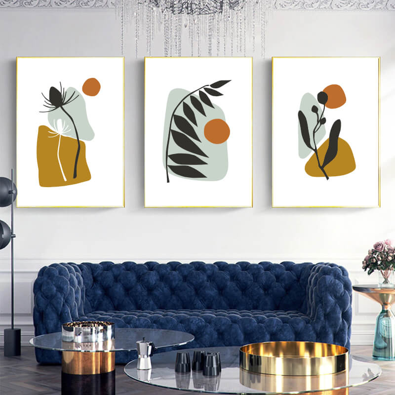 bg324 Üçlü Çerçeveli Tablo Seti BG323 - Görsel 1