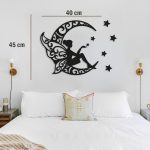 Ay Kızı Ahşap Duvar Dekoru - Görsel 3