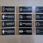 ofis kapı isimlikleri